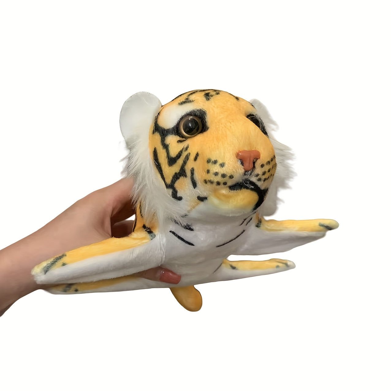 Soft Plush Toy with Handcrafted Arm Decor - Home Stuffed Animal Decoration