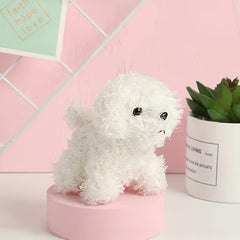 Simulation Dog Plush Toy Puppy Doll Teddy Dog Doll Cloth Doll Wedding