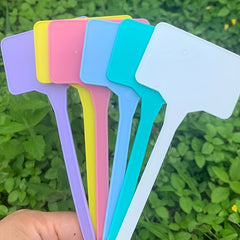 10pcs T Type Garden Plant Labels Track Your Plants Easily