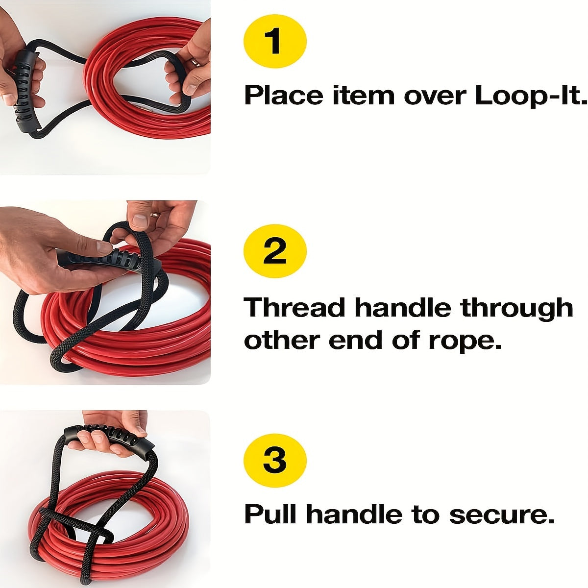 55 88 Cm Storage Straps for Extension Cords Vacuum Hoses Air and Water Hoses