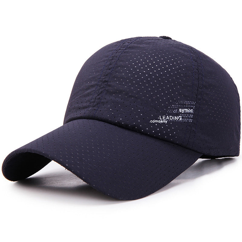 Men's Outdoor Sunshade Peaked Cap Quick Dry Baseball Cap