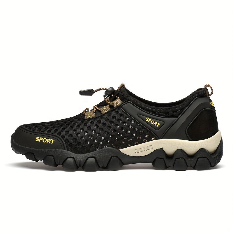 Men's Mesh Hiking Sneakers Non Slip Outdoor Shoes