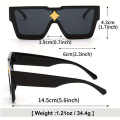Men's Large Frame Sunglasses UV Resistant For Cycling Travel Outdoor