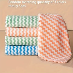 Microfiber Towel Absorbent Reusable Face Cleaning Towel - 5/10pcs