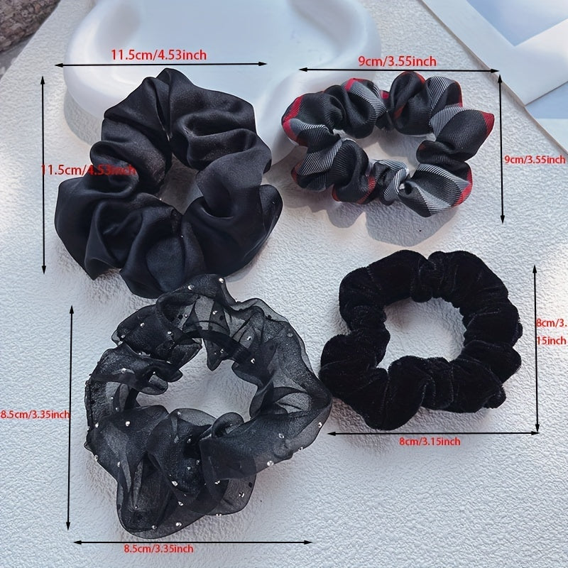 Organza Hair Rope Elastic Ponytail Holder Hair Accessories