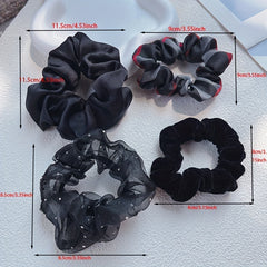 Organza Hair Rope Elastic Ponytail Holder Hair Accessories