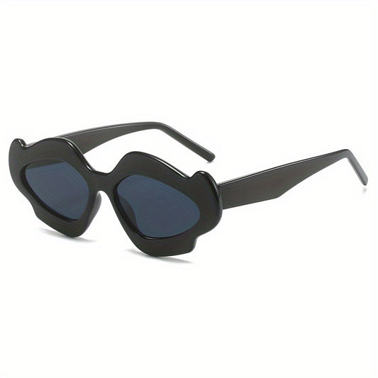 Y2K Irregular Sunglasses For Women Men Funny Jelly Decorative Glasses