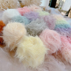 Soft Mink Velvet Wool Ball Long Hair Yarn