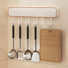Wall mounted Utensils Rack Holder Hook Storage Rack Kitchen Accessories