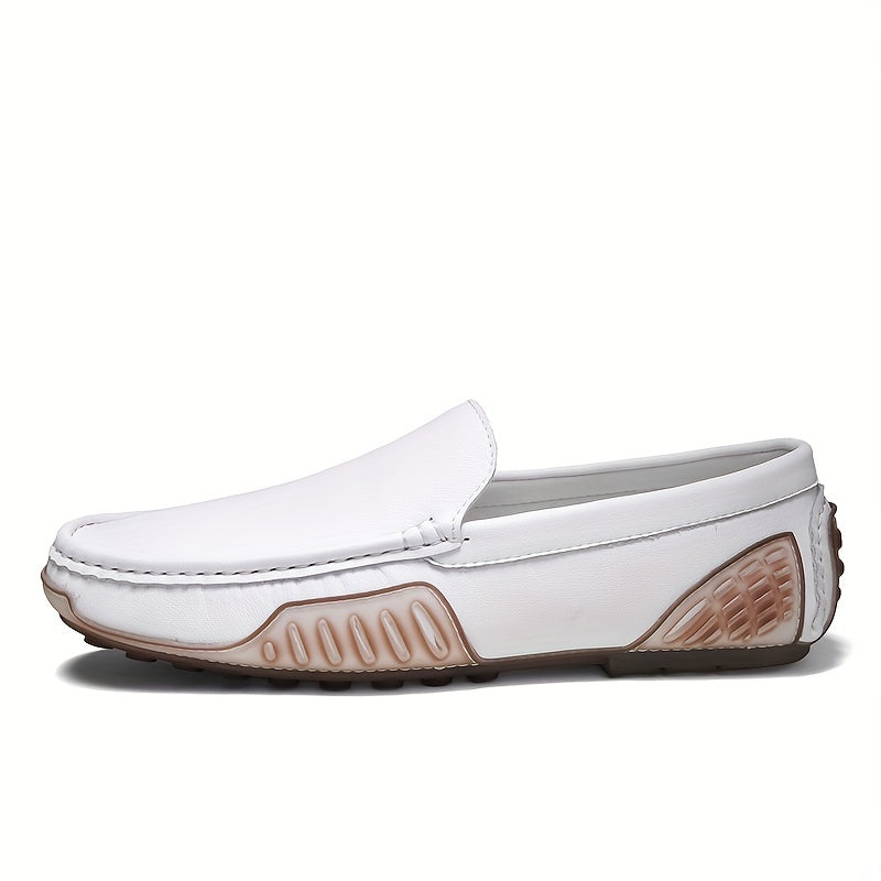 Women's Solid Flat Loafers Comfortable Slip On Shoes