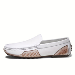 Women's Solid Flat Loafers Comfortable Slip On Shoes
