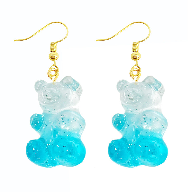 Resin Animal Earrings Fun Ear Jewelry