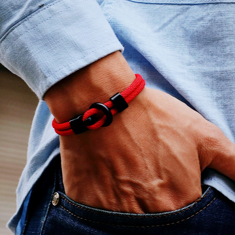 Men's Minimalist Rope Bracelet String Bracelet