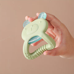 Bear Teether Children's Silicone Chew Toy Baby Soothing Toy