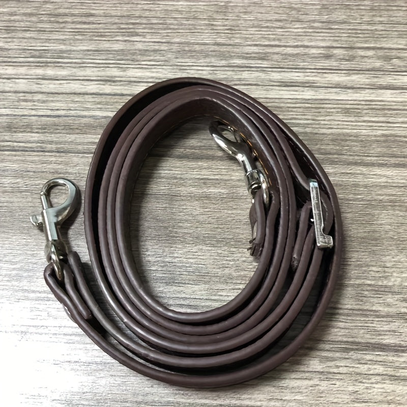 Long PU Leather Shoulder Bag Strap DIY Replacement Handbag Handle
