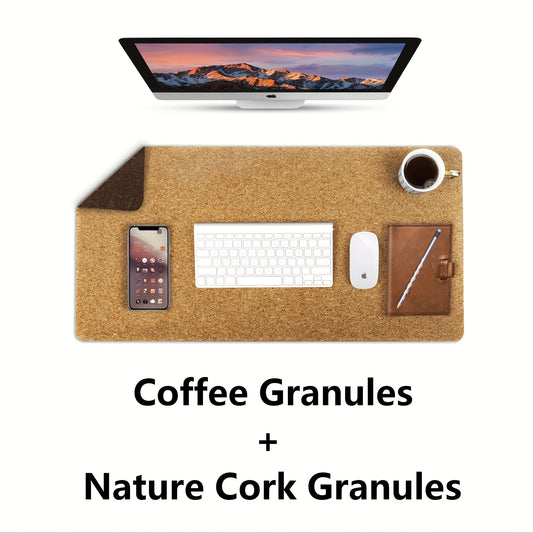 Double Sided Natural Cork Heat Insulation Mouse Pad