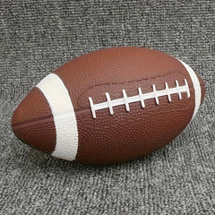 Junior Inflatable Leather Rugby Ball for Students