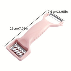 2in1 Fruit Peeler Vegetable Peeler Grater Multifunctional Cutter
