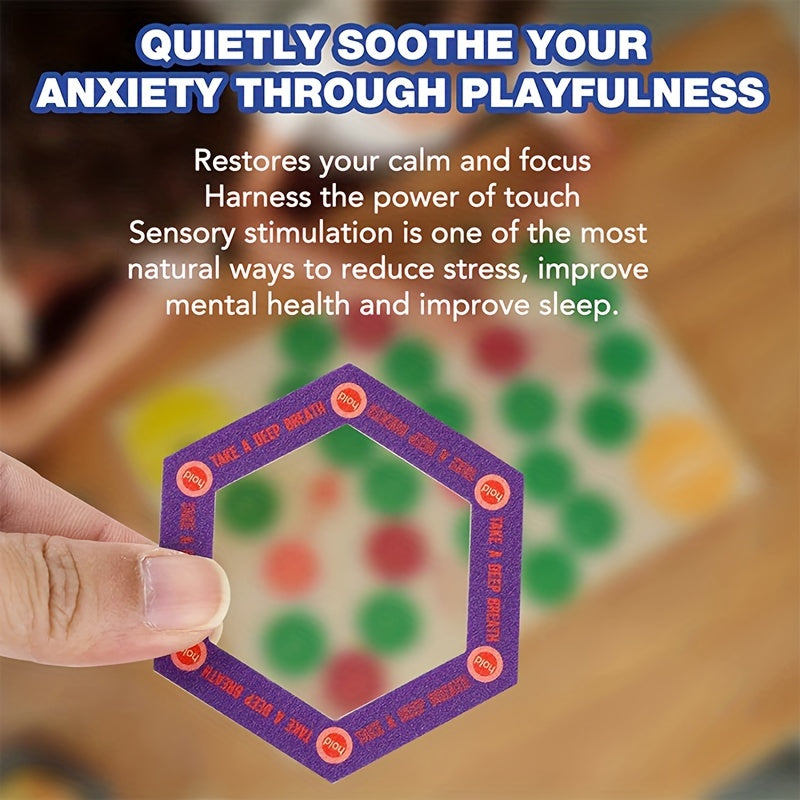 5pcs Sensory Stickers for Calm Office Mobile Computer