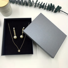 Earrings Necklace Pendant Packaging Box Wedding Decorations