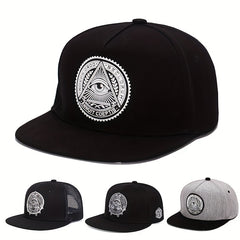 Sunshade Adjustable Baseball Cap Eye of Horus Pattern Outdoor Sport
