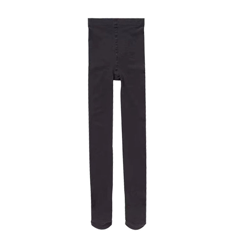 Girls Stretch Soft Leggings Footless Tights Solid Pants Bottom Kids Clothes