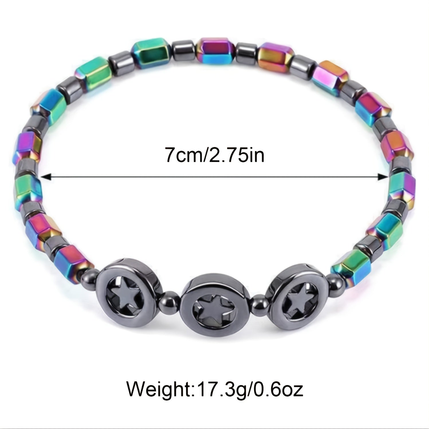 Colorful Magnetic Beads Anklet Bohemian Beach Accessory