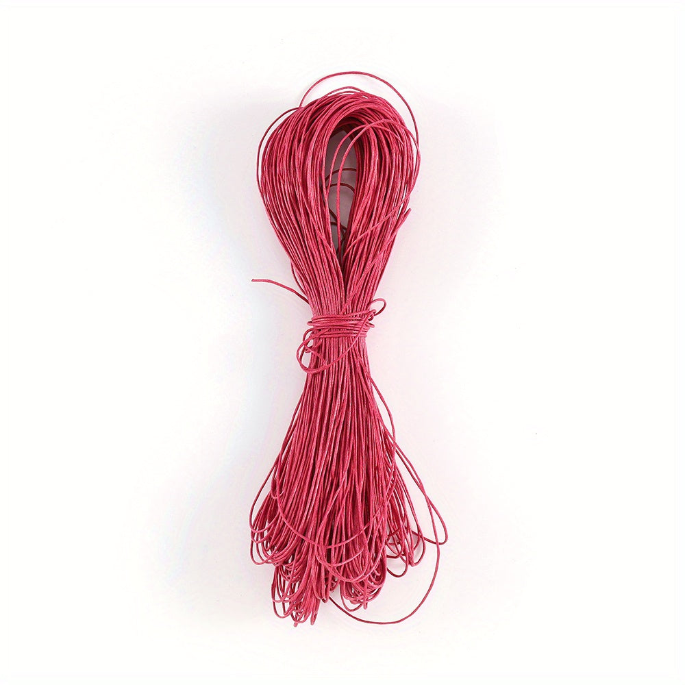 43" 1mm Waxed Thread Leather Cord DIY Jewelry Making Accessories