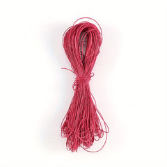 43" 1mm Waxed Thread Leather Cord DIY Jewelry Making Accessories