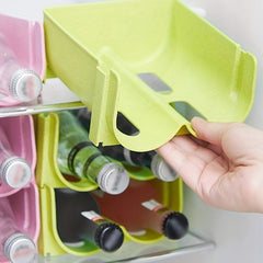 Refrigerator Beer Beverage Storage Rack Stackable Bottles Holder