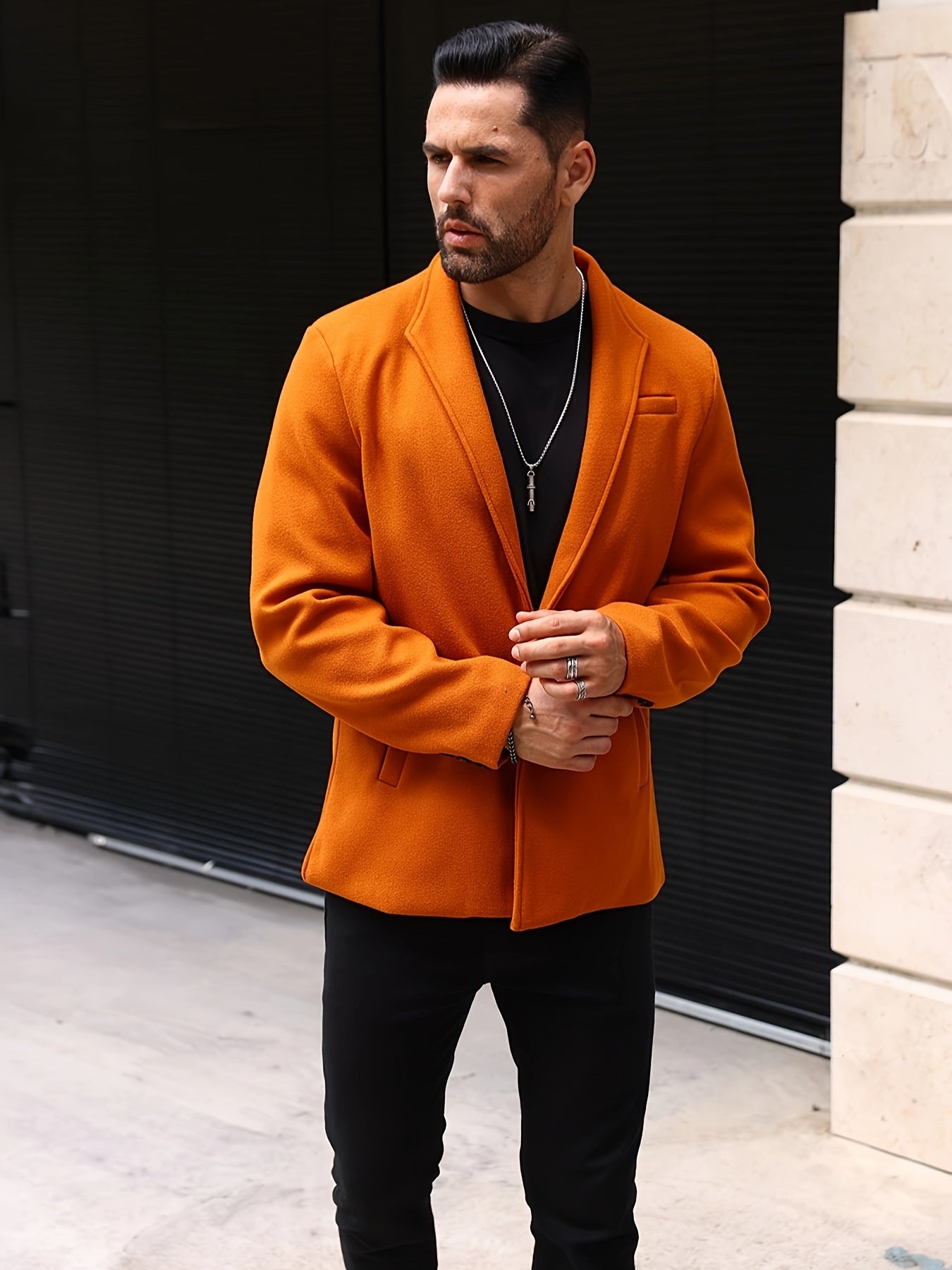 Men's Casual Winter Fleece Coats for Outdoor Activities