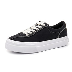 Women's Solid Thick Bottom Skate Shoes