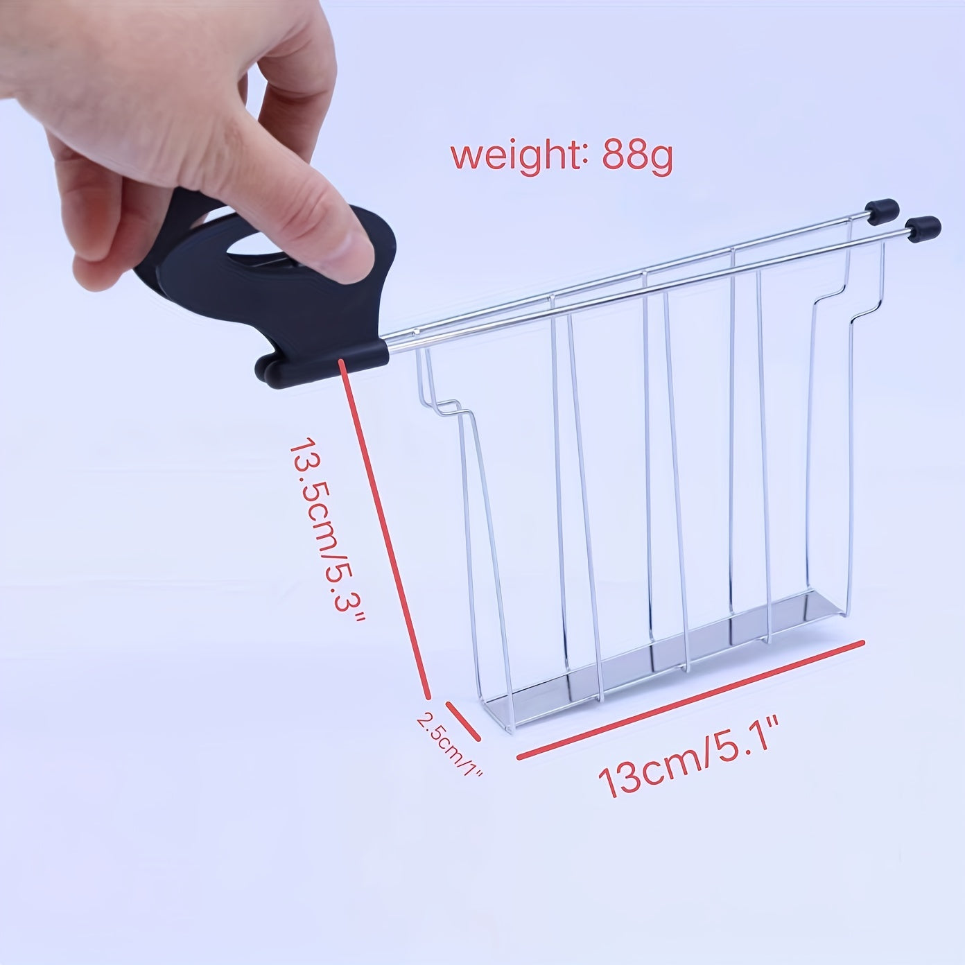 Heat Resistant Sandwich Rack with Anti Scalding Handle and Sandwich Plier