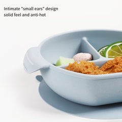 Baby Suction Plate Set with Divided Compartment