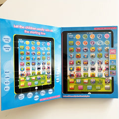 Kids Educational Tablet Touch & Voice Control English Vocabulary Nursery