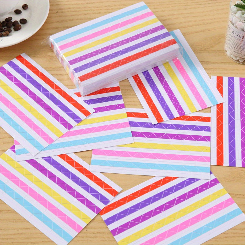 3pcs Photo Postcard Corner Sticker DIY Journal Corner Sticker