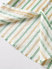 Boys Striped Shirt Preppy Style Summer Kids Clothes