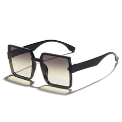 Square Rimless Sunglasses For Women UV400 Protection