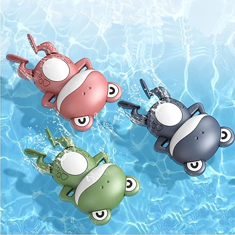 1pc Baby Frog Bath Toy for Kids Fun Shower Water Play Pool Tub Birthday Gift
