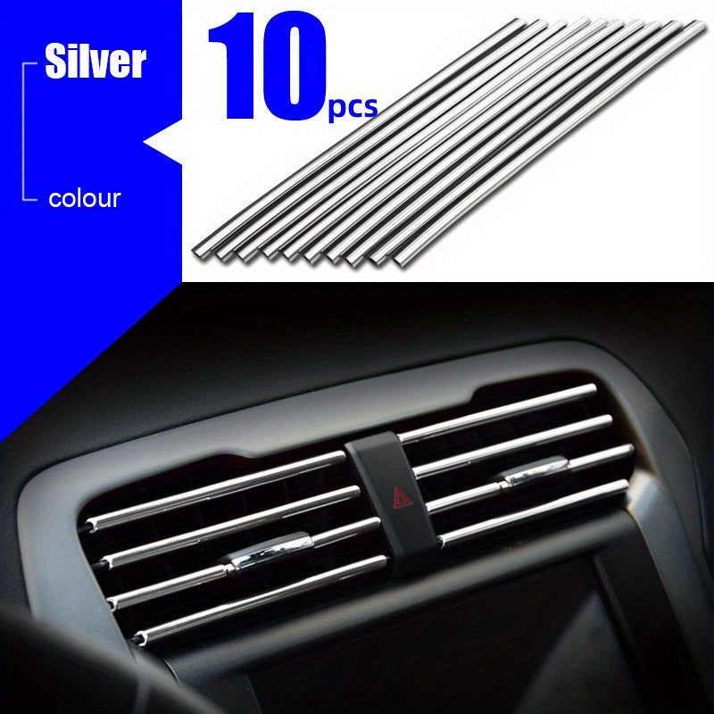 U-shaped Car Air Outlet Decorative Strip Soft Interior Accessory