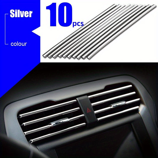 U-shaped Car Air Outlet Decorative Strip Soft Interior Accessory