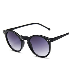 Vintage Leopard Round Sunglasses Classic Travel Sunshade Eyeglasses