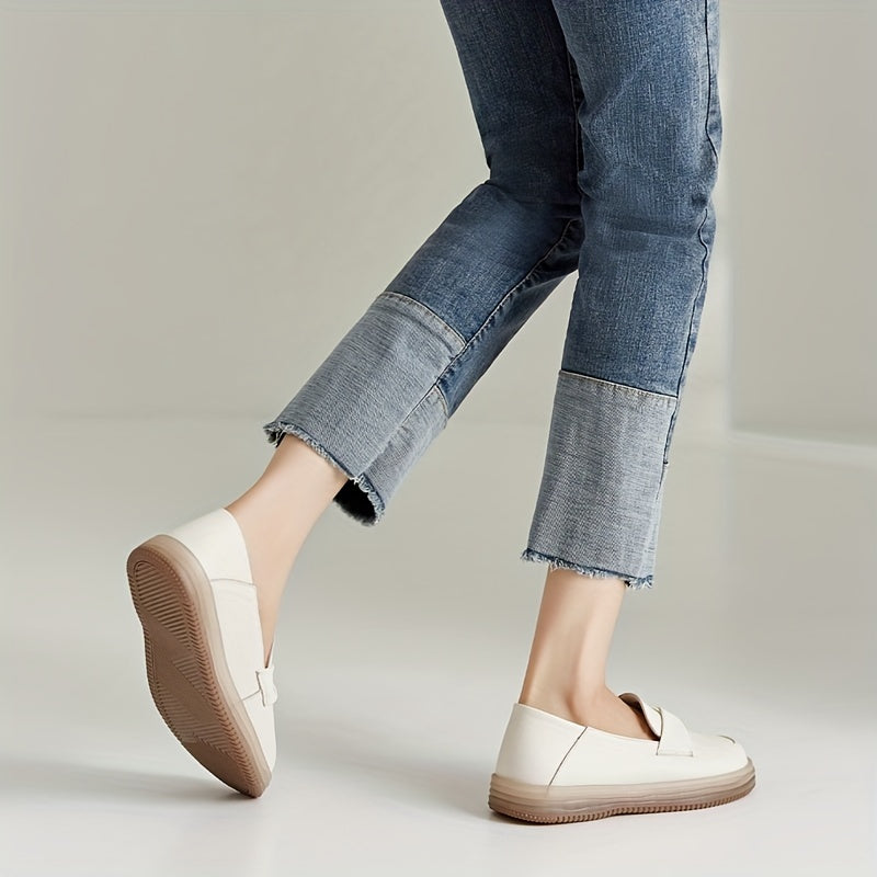 Women's Flat Loafers Comfortable Slip On Shoes