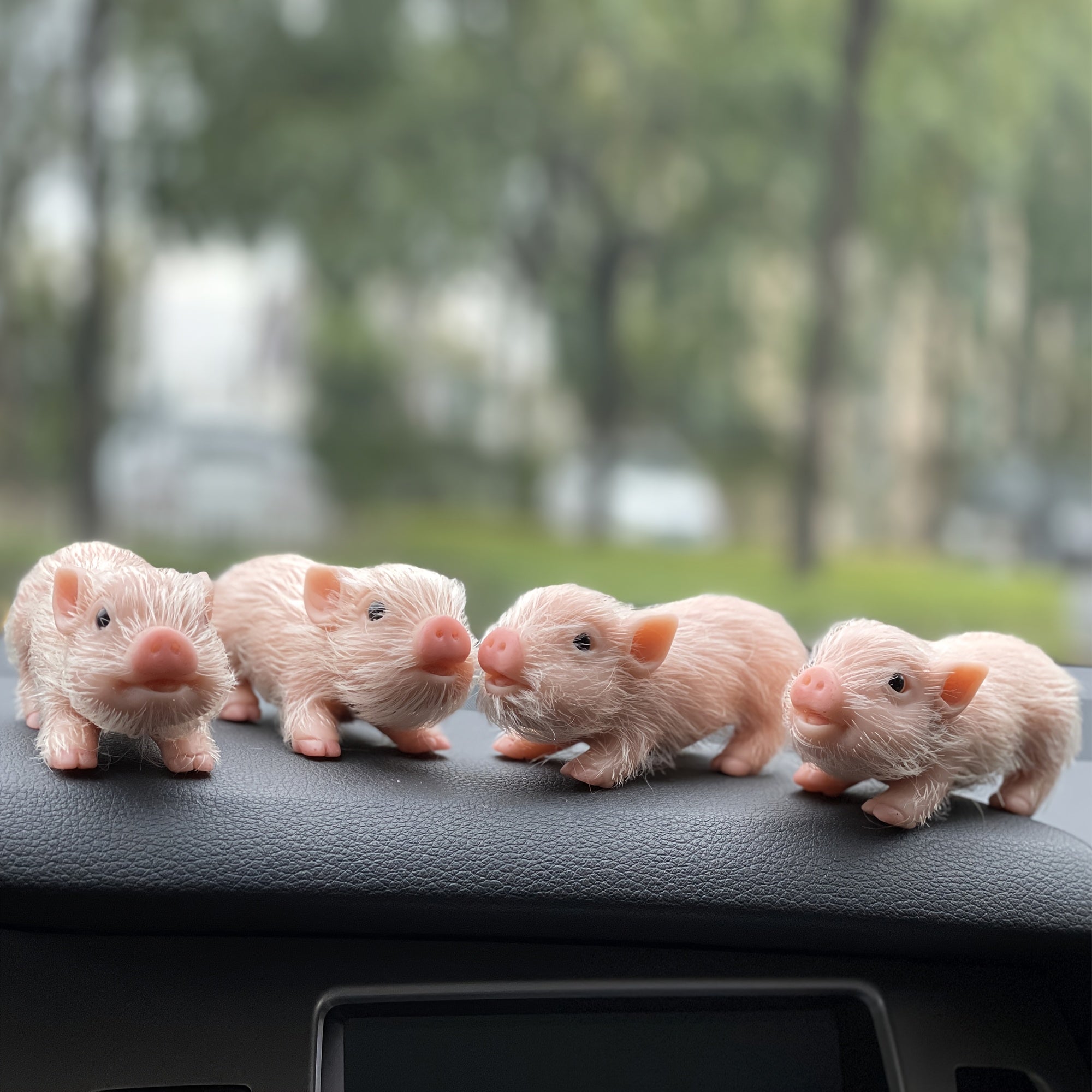 5 Inch Soft Silicone Reborn Doll Pig Mini Full Body Realistic Animal Doll