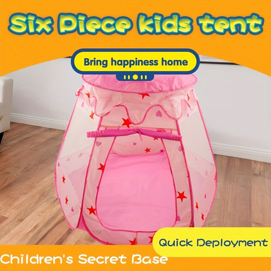 Magical Princess Playhouse Pop Up Tent Indoor Outdoor Fun
