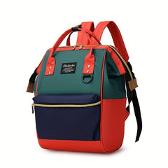 Camouflage Tote Backpack Colorblock Rucksack Diaper Bag