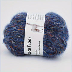 5pcs Alpaca Wool Yarn Hand Knitting DIY Colorful Wool Yarn