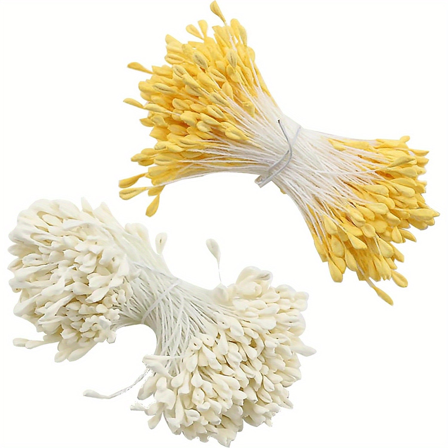 700pcs Double Headed Pipe Cleaner Stamens with Pearl Heads for Crafts