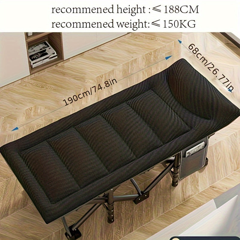 Portable Folding Bed Sleeping Cot for Outdoor Camping Picnic