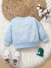 Kids' Dinosaur Bubble Tea Sweatshirt